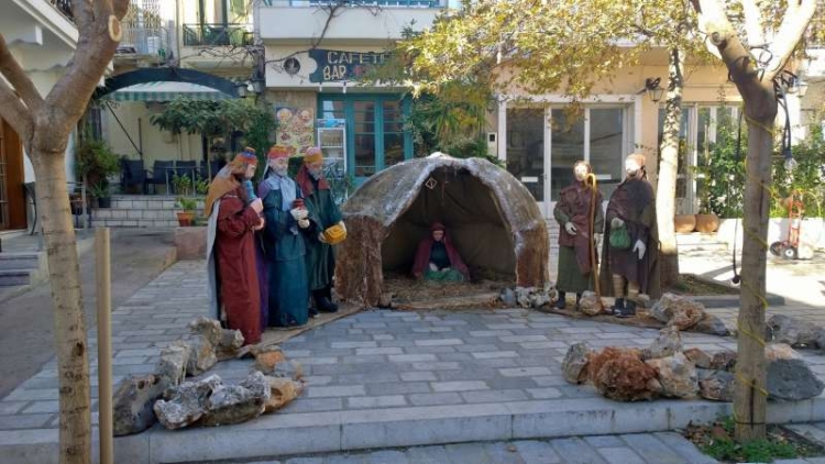 Η Φάτνη στην Πάνω Πλατεία της Κριτσάς