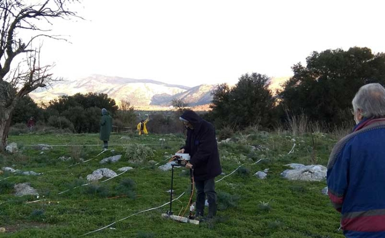 Φωτογραφία αρχείου από τις έρευνες στην περιοχή Πλάτη