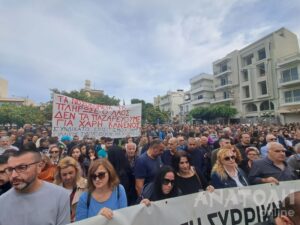 Μεγαλειώδες συλλαλητήριο για το Νοσοκομείο Αγίου Νικολάου - Δείτε εικόνες