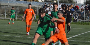 Στιγμές από τα παιχνίδια των Μικτών Λασιθίου με τα Χανιά