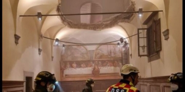 Τρόμος σε γαμήλιο πάρτι στην Ιταλία: Υποχώρησε το πάτωμα, νεόνυμφοι και καλεσμένοι έπεσαν στο κενό