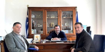 Συνάντηση Αντιπεριφερειάρχη Λασιθίου με τον Αντιπεριφερειάρχη Κοινωνικής Πολιτικής και Αλληλεγγύης