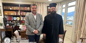 Εθιμοτυπική Επίσκεψη Αντιπεριφερειάρχη Λασιθίου στον Μητροπολίτη Πέτρας και Χερρονήσου