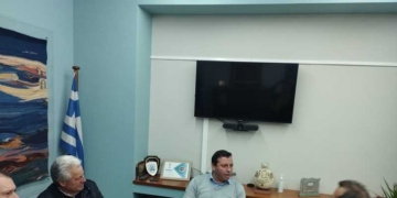 Εθιμοτυπική επίσκεψη στο Δήμο Αγίου Νικολάου πραγματοποίησε ο Δήμαρχος Χερσονήσου