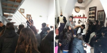 Επίσκεψη του 3ου Γυμνασίου Αγίου Νικολάου στο Λαογραφικό Μουσείο Νεάπολης