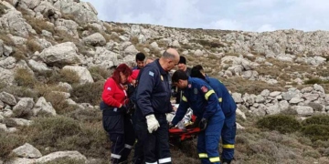 Το κινητό τηλέφωνο έσωσε τη ζωή ενός 47χρονου πολυτραυματία στην περιοχή ‘’Κατελιόνας’’ Ζήρου Σητείας