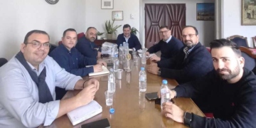 Συνάντηση Αντιπεριφερειάρχη Λασιθίου με εκπροσώπους του Οικονομικού Επιμελητηρίου Ανατολικής Κρήτης  