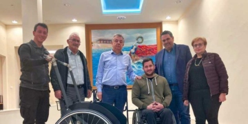 Με τη στήριξη της Περιφέρειας Κρήτης για το παγκόσμιο ρεκόρ  εικοσιτετράωρου με αμαξίδιο
