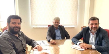 Συνάντηση Αντιπεριφερειάρχη Λασιθίου με τον Δήμαρχο Οροπεδίου Λασιθίου