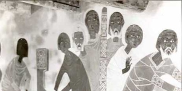 Τη χρονιά -1962- που ο Νίκος Κούνδουρος ζωγράφιζε τις τοιχογραφίες του τούνελ στη λίμνη Αγ. Νικολάου