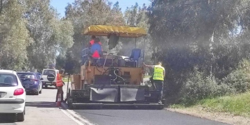 Αντικατάσταση ασφαλτοτάπητα από τον Αλμυρό ως το Μικρό Βαθύ