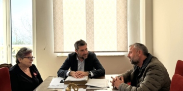 Συνάντηση Αντιπεριφερειάρχη Λασιθίου με τον Πρόεδρο της Κοινότητας Μέσα Λακκωνίων