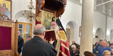 Η Α´ Στάση των Χαιρετισμών στον Ιερό Μητροπολιτικό Ναό Αγίου Γεωργίου Ιεράπετρας