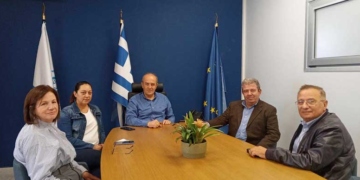 Συνάντηση Δημάρχου Ιεράπετρας με τον Διευθυντή Δευτεροβάθμιας εκπαίδευσης ν. Λασιθίου