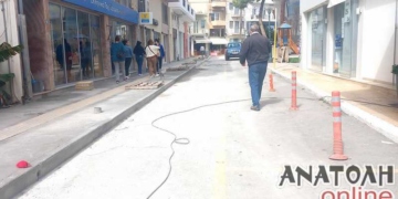 Ξεκίνησαν εκ νέου οι εργασίες ανάπλασης στο κέντρο της Σητείας – Οι καταστηματάρχες ανησυχούν…