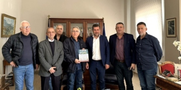 Συνάντηση Αντιπεριφερειάρχη Λασιθίου με τον Πρόεδρο της Γενικής Συνομοσπονδίας Εργατών Ελλάδος