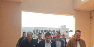 Στις υπό κατασκευή νέες Φυλακές στις Κουρούνες υφυπουργός και Γ.Γ. Αντεγκληματικής Πολιτικής (βίντεο)