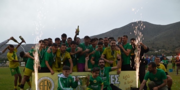 Η στέψη στην πρωταθλήτρια Λασιθίου ΑΕ Νεάπολης (βίντεο)