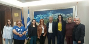 Στο Δήμο Οροπεδίου Λασιθίου η Κατερίνα Σπυριδάκη