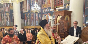 Η Ακολουθία του Ακαθίστου Ύμνου στον Ιερό Καθεδρικό Ναό Αγίας Αικατερίνης Σητείας