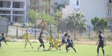 Ισόπαλη η ΑΕ Νεάπολης με τον ΑΟ Τυμπακίου στους αγώνες μπαράζ