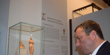 Επίσκεψη του Δημάρχου Αγ. Νικολάου στο Αρχαιολογικό Μουσείο Αγίου Νικολάου
