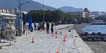 Εργασίες συντήρησης του παραλιακού  πεζόδρομου της οδού Μαρκοπούλου στην Ιεράπετρα