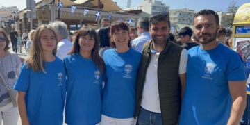 Τέσσερις Σητειακοί αθλητές στην υποδοχή της Ολυμπιακής Φλόγας