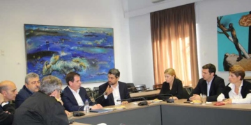 Σύσκεψη για το ζήτημα των αυξημένων μεταναστευτικών ροών στα νότια της Κρήτης και της Γαύδου