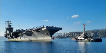 Στην Σούδα το θηριώδες αεροπλανοφόρο «Eisenhower»