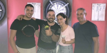 Νικητές στο 2ο βαθμολογικό τουρνουά Darts δυάδων στο Ηράκλειο Βλάσσης/Σκουλικάρη