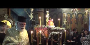 Εγκώμια και συνάντηση επιτάφιων στην Ιεράπετρα (βίντεο)