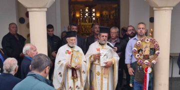 Ο εσπερινός της Αγάπης στον Άγιο Γεώργιο Χαρακίτη Κριτσάς (βίντεο)