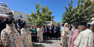 Με αναστάσιμη λαμπρότητα η πανήγυρη του Ι. Μητροπολιτικού Ναού Αγίου Γεωργίου, πολιούχου και προστάτου της πόλης της Ιεράπετρας