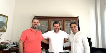 Συνάντηση Αντιπεριφερειάρχη Λασιθίου με τον Αντιδήμαρχο Αθλητισμού και τον Αντιδήμαρχο Πολιτισμού, Τουρισμού και Ανάπτυξης Τοπικής Οικονομίας Δήμου Αγίου Νικολάου