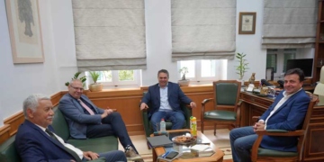 Συνάντηση Περιφερειάρχη Κρήτης με τον Γ.Γ. Εσωτερικών και Οργάνωσης του Υπουργείου Εσωτερικών