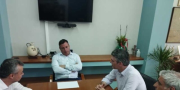  Κλιμάκιο της Ν.Δ με επικεφαλής τον υπεύθυνο εκλογικού αγώνα της Ν.Δ για την Περιφέρεια Κρήτης επισκέφθηκε το Δήμο Αγίου Νικολάου