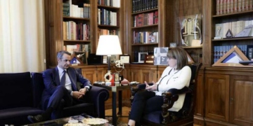 Συνάντηση της Προέδρου της Δημοκρατίας με τον πρωθυπουργό