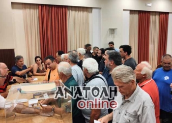 Μεγάλη προσέλευση στις εκλογές του ΑΟΑΝ