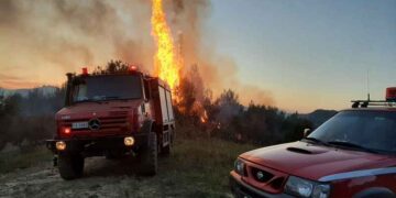 Αυξημένη επικινδυνότητα για δασικές πυρκαγιές από αύριο μέχρι και την Παρασκευή