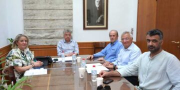 Συνάντηση Δημάρχου Ιεράπετρας με τον Περιφερειάρχη Κρήτης