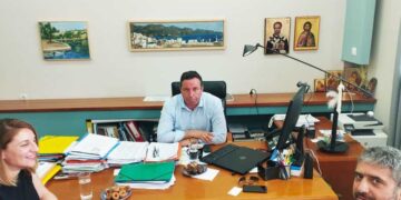  Εθιμοτυπική συνάντηση με την υποπρόξενο του Βρετανικού Υποπροξενείου Κρήτης είχε ο Δήμαρχος Αγίου Νικολάου