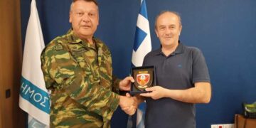 Το Δήμαρχο Ιεράπετρας επισκέφτηκε ο Διοικητής της Σ.Ε.Α.Π.