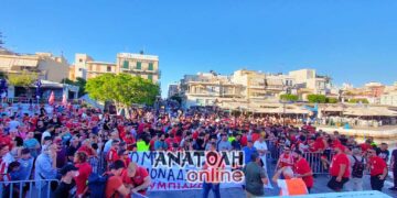 Με φόντο τη λίμνη του Αγίου Νικολάου τα ευρωπαϊκά τρόπαια του Ολυμπιακού
