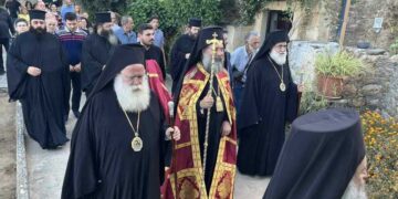 Ο Σεβ. Μητροπολίτης κ. Κύριλλος στα ονομαστήρια του Σεβ. Μητροπολίτου Ρεθύμνης και Αυλοποτάμου κ. Προδρόμου