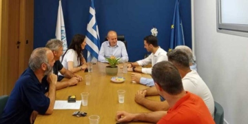 Με τους Βουλευτές Λασιθίου Κ. Σπυριδάκη και Ανατολικής Αττικής Μ. Χριστοδουλάκη συναντήθηκε ο Δήμαρχος Ιεράπετρας