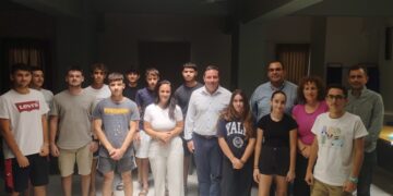 Τα επιχειρηματικά σχέδια των μαθητών που συμμετέχουν στο 1ο summer school παρουσιάστηκαν στο Δήμαρχο Αγίου Νικολάου
