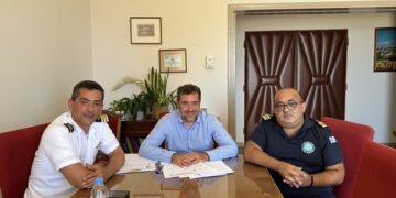 Συνάντηση Αντιπεριφερειάρχη Λασιθίου με τον Λιμενάρχη Αγίου  Νικολάου