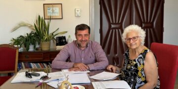 Συνάντηση Αντιπεριφερειάρχη Λασιθίου  με την Πρόεδρο της Κοινότητας Κριτσάς