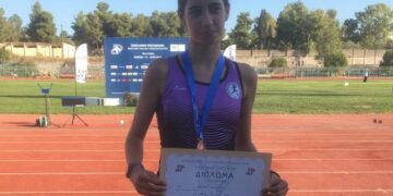 Χάλκινη η Παντελάκη του Β.Κορνάρου στα 600μ. Κ16